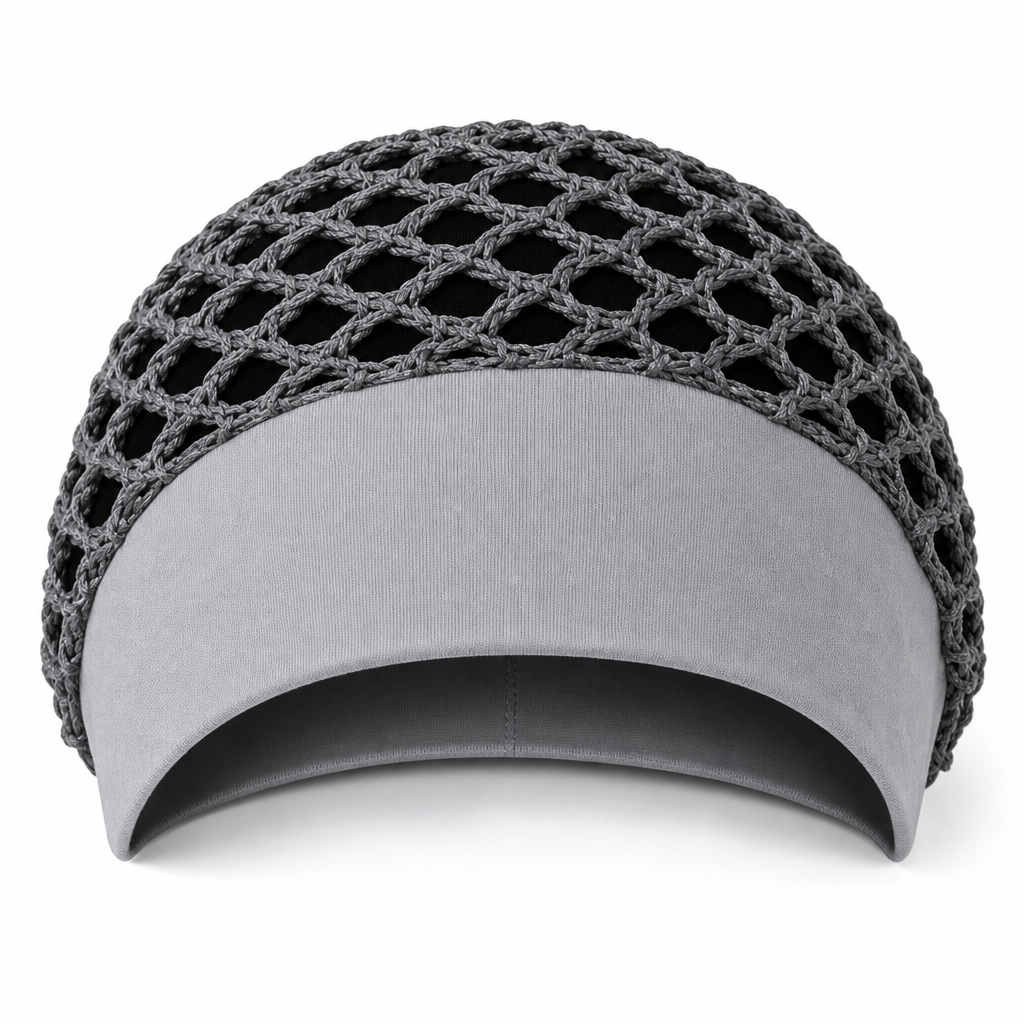 🌿 Breathable Comfort, Stay-Put Fit | Women's Wide-Band Mesh Hair Cover 🎁 Buy 1 Get 1 Free