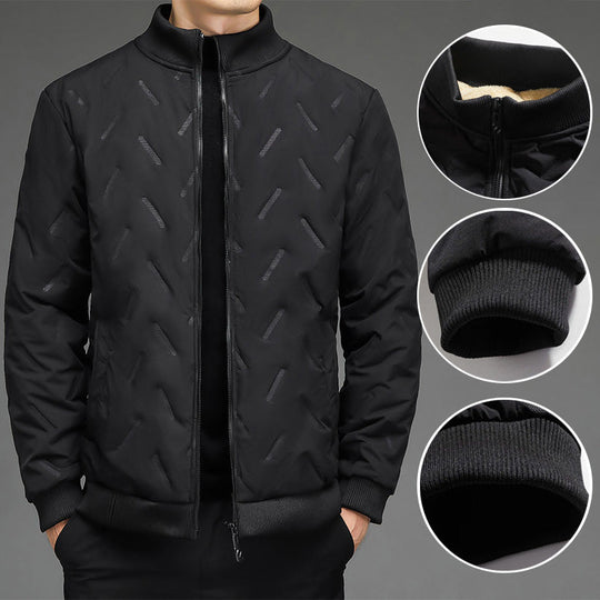 🔥 Limited-Time Deal | Men's Thickened Stand-Collar Zip-Up Jacket