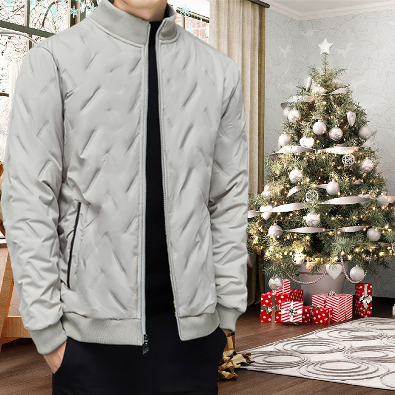 🔥 Limited-Time Deal | Men's Thickened Stand-Collar Zip-Up Jacket