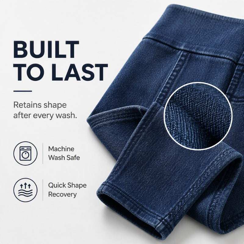 ✨ High Waist Denim Leggings That Shape & Flatter Your Figure