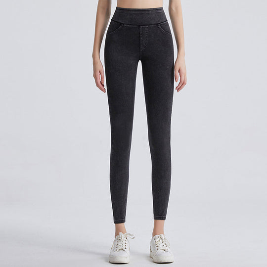 ✨ High Waist Denim Leggings That Shape & Flatter Your Figure