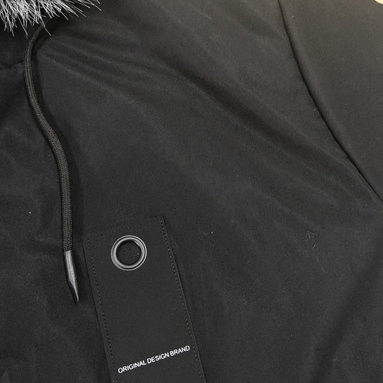 ✨Men's Windproof Hooded Thermal Mid-Length Parka Jacket