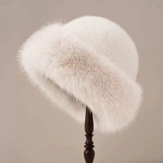Winter Plush Thickened Scarf and Hat Warm Set