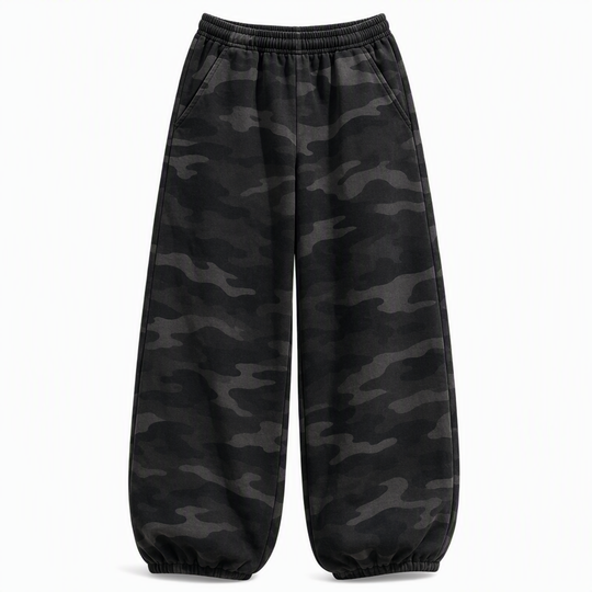 🔥LAST DAY 50% OFF ✨Women's Vintage Washed Wide-Leg Sweatpants