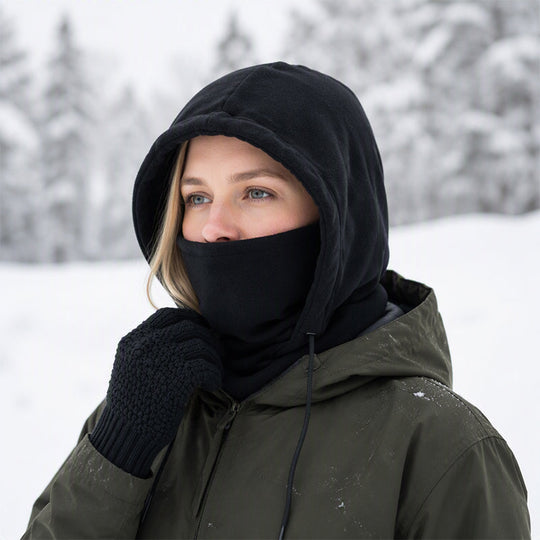 🎅Xmas Hot Sales - 58% off💥Balaclava Hood with Touchscreen Gloves & Socks Set