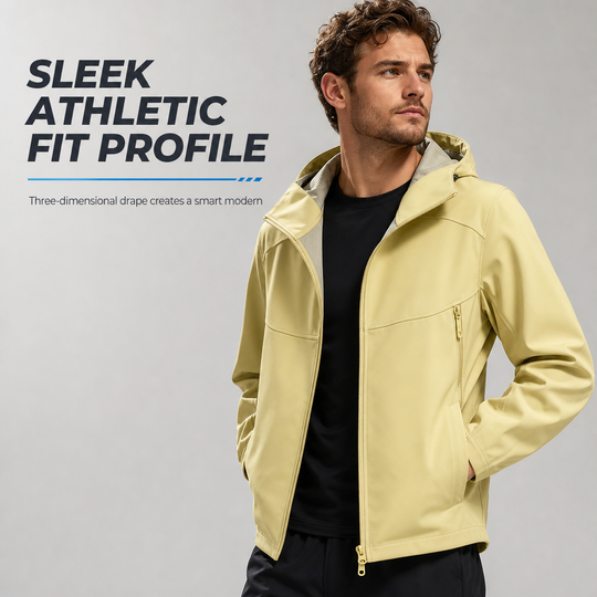 🔥 LAST DAY SALE ONLY £21.99! 🧥 Unisex Outdoor Hooded Softshell Jacket – Windproof & Water-Resistant 🌧️