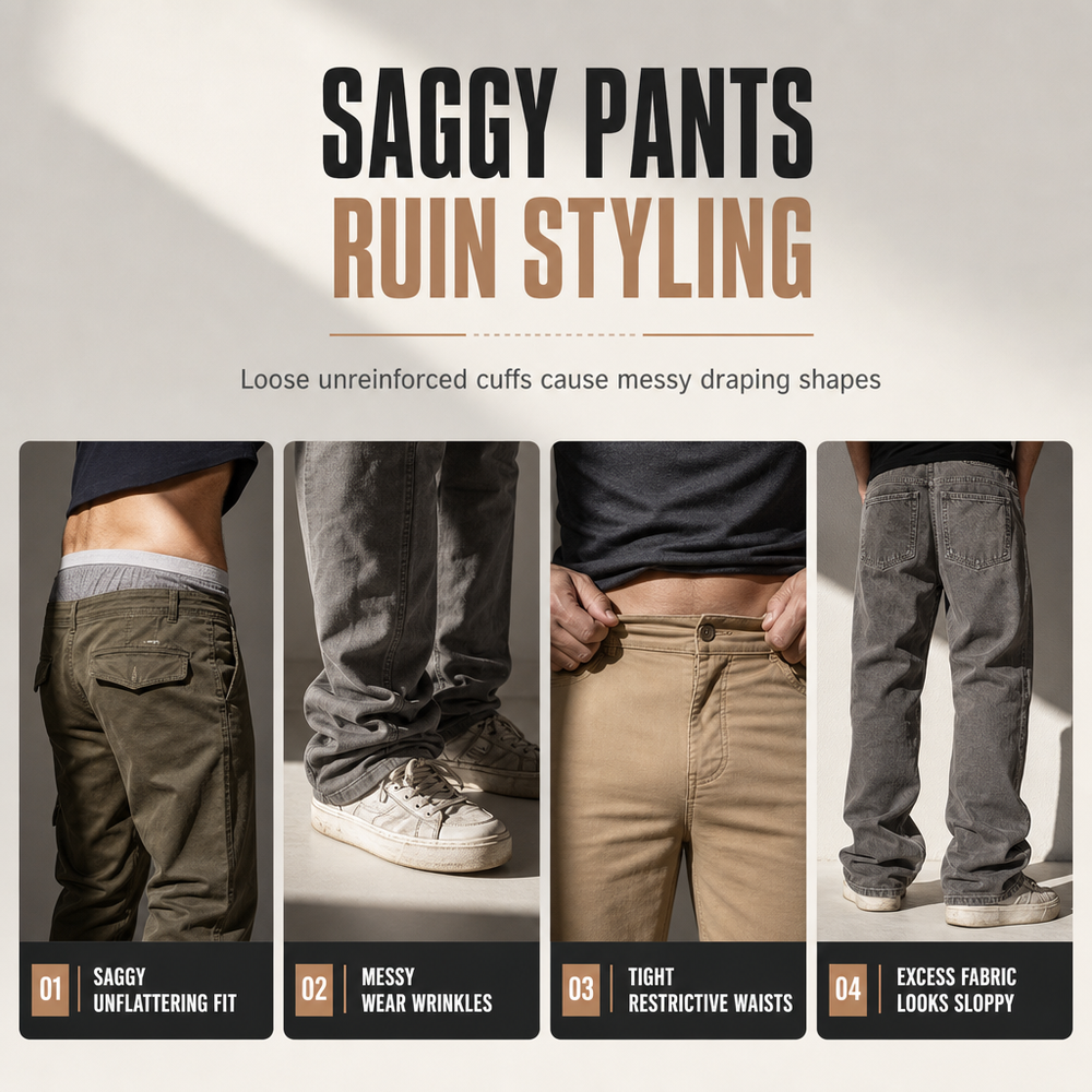 Men's Casual Solid Color Cargo Jogger Pants