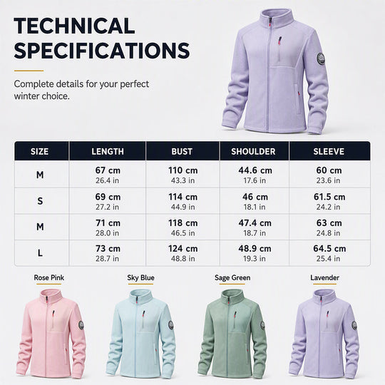 🧥 Secure Zip Pockets, Clean Everyday Fit | Women's Outdoor Jacket ⚡ Free Shipping