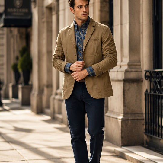 Hot Sale 50% OFF🔥Men's Notch Lapel Slim-Fit Jacket
