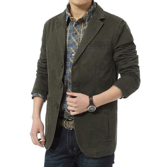 Hot Sale 50% OFF🔥Men's Notch Lapel Slim-Fit Jacket