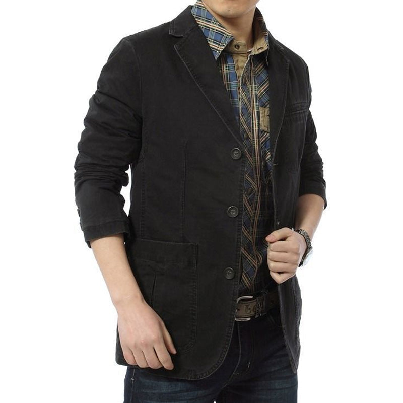 Hot Sale 50% OFF🔥Men's Notch Lapel Slim-Fit Jacket
