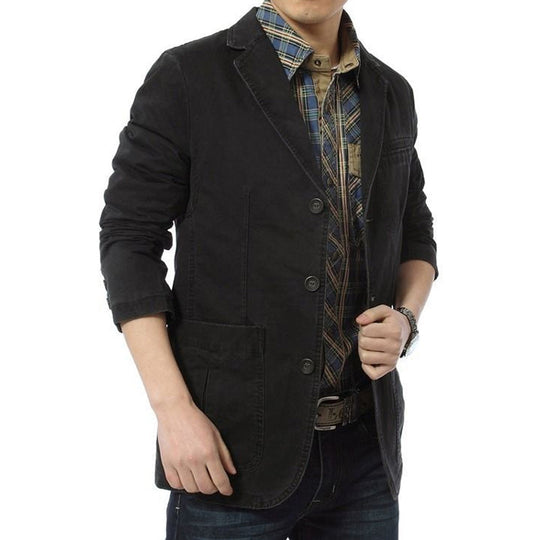 Hot Sale 50% OFF🔥Men's Notch Lapel Slim-Fit Jacket