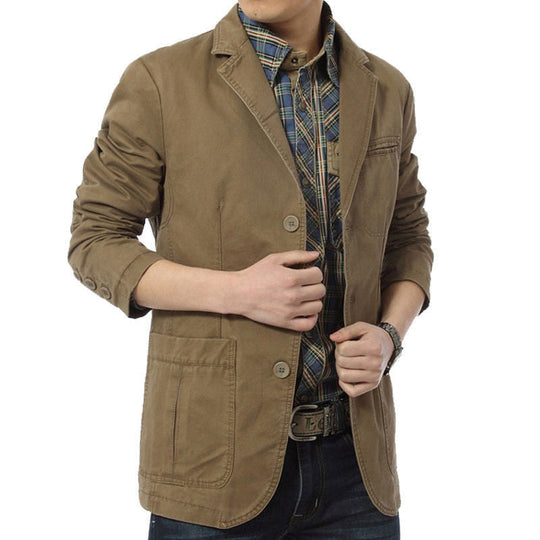 Hot Sale 50% OFF🔥Men's Notch Lapel Slim-Fit Jacket