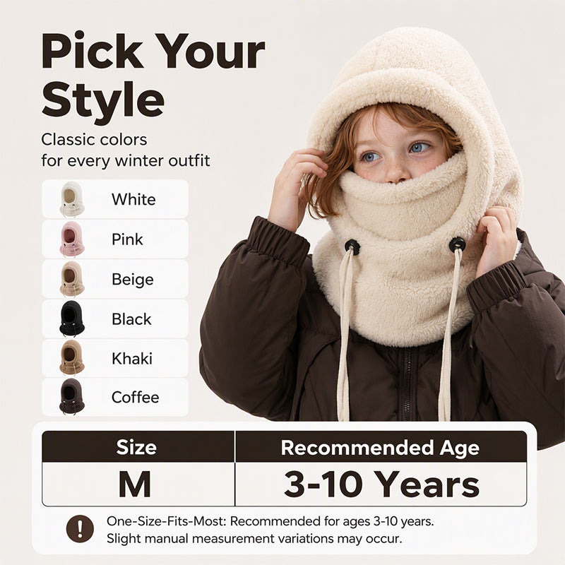 🖤Black Friday Sale🖤Children's Windproof Thermal Cycling Balaclava Hat
