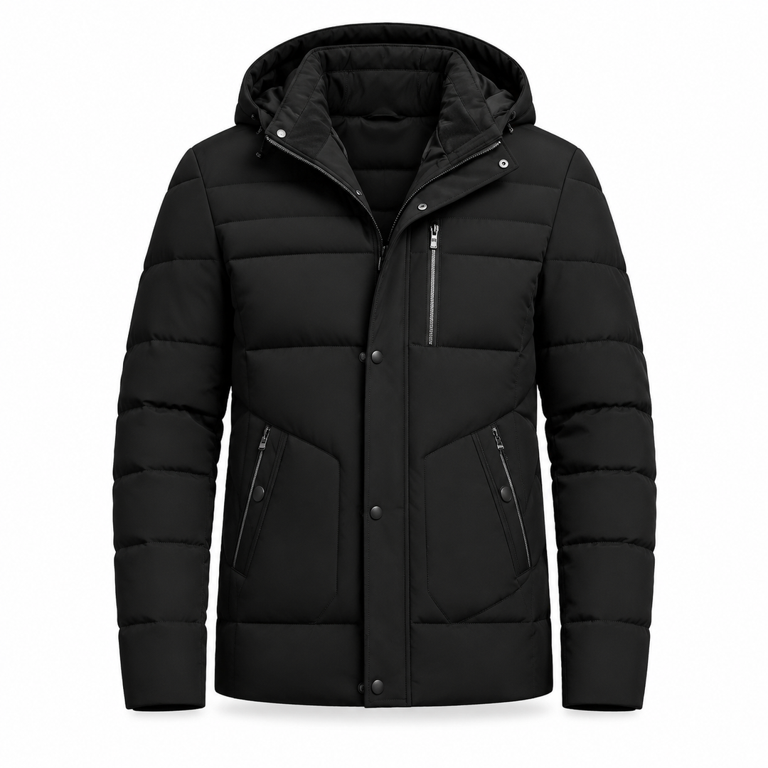 💕Free Shipping✈️Men's Winter Fleece Lined Coat with Detachable Hood