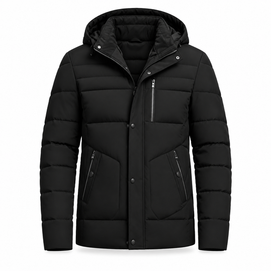 💕Free Shipping✈️Men's Winter Fleece Lined Coat with Detachable Hood