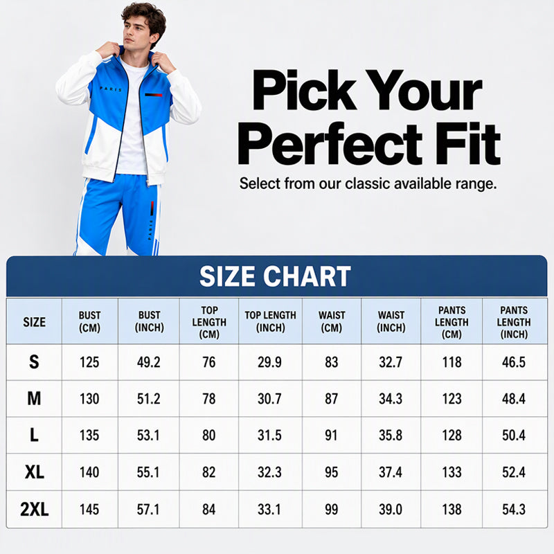 🖤Black Friday Sale:50% OFF🖤 🏃‍♀️Men's Colorblock Zip-Up Jacket & Drawstring Pants Set