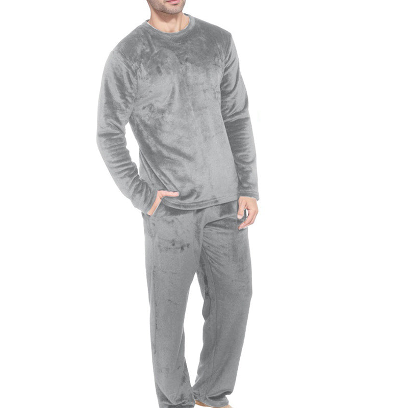 🖤Black Friday Sale:50% OFF🖤Men's Cozy Thermal Velvet Pajama Set