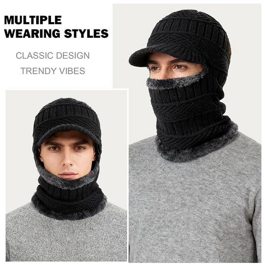 🔥66% OFF !! ❄️ 3-in-1 Winter Balaclava, Insulated Hood with Protective Goggles