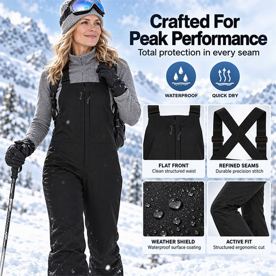 ❄️ Unisex Waterproof Ski Bib Pants ✨ – Snow-Ready Protection