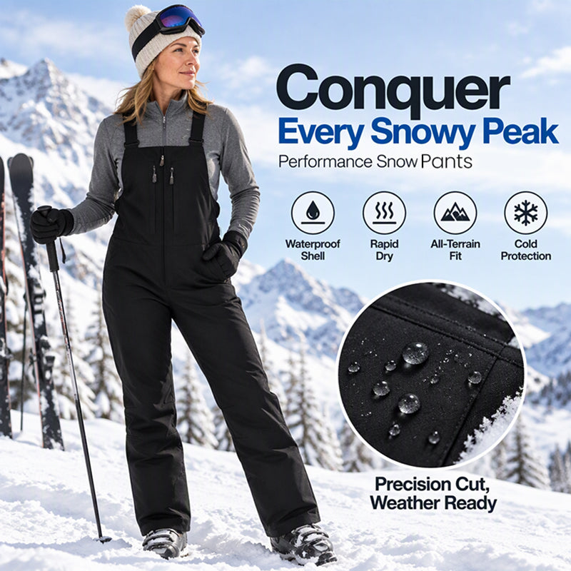 ❄️ Unisex Waterproof Ski Bib Pants ✨ – Snow-Ready Protection