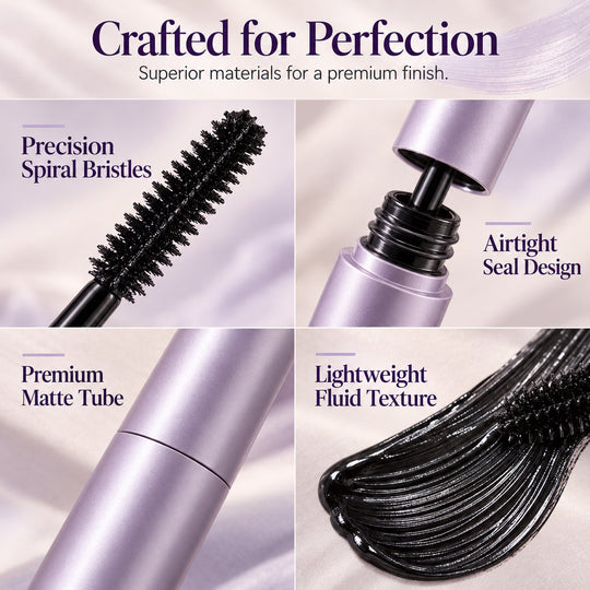 🥳2026 HOT SALE🥳💞50K+ SOLD! 🌸✨ 50% OFF! Waterproof Lengthening & Volumizing Mascara – spiral brush for even coating, all-day curl lift. Feather-light volume, no clumps! 🛡️✅