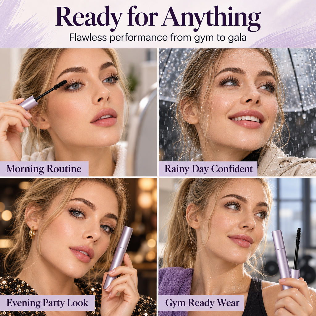 🥳2026 HOT SALE🥳💞50K+ SOLD! 🌸✨ 50% OFF! Waterproof Lengthening & Volumizing Mascara – spiral brush for even coating, all-day curl lift. Feather-light volume, no clumps! 🛡️✅