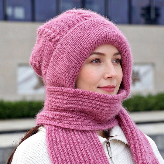 Women's Winter Warm Hooded Scarf