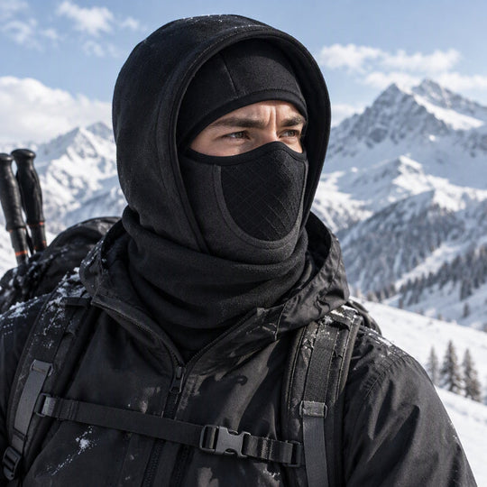 ❄️ Wind-Blocking Warmth, Full Face & Neck Coverage | Windproof Thermal Balaclava Face Mask