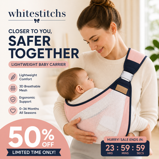 ⏰ LIMITED TIME 50% OFF! 🔥Lightweight Baby Carriers